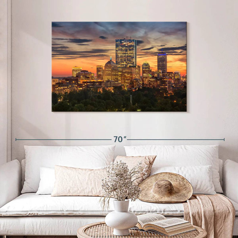 Sirci Boston Nightfall, H 30 po x l 45 po