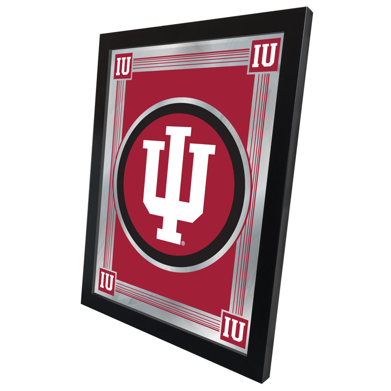 NCAA Logo Mirror, impression encadrée, Indiana