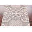 Tapis beige en laine noué à la main de conception unique 4 pi 0 po x 6 pi 0 po Lucianne