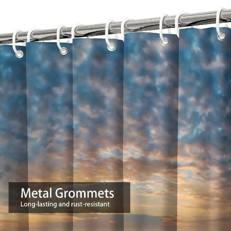 Rideau de douche Sydney Beach, L 72 po x l 84 po