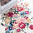 Delmarie Hand Tufted Wool/Cotton Floral Rug in Pink/Red/Ivory-418876237