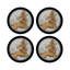 Sous-verres ronds Zodiac Leo-119015367