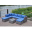 Patio Sofa With Cushions