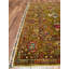 Tapis vert en laine et coton noué à la main Original Original