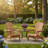 Set Of 2 Outdoor Folding Adirondack Chair