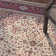 Tapis ivoire / bourgogne Shelburne