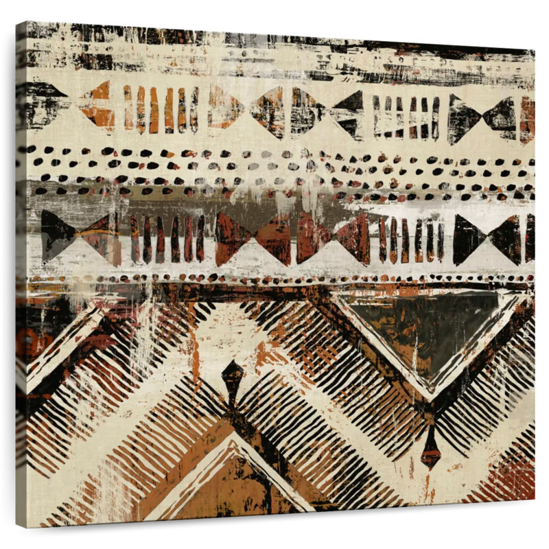Kerner African Patterning, 10" H x 10" W
