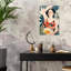 «Serene Tropical Pasta Dreamy Peaceful Serene Nature Summer», art mural-129150659