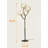 Tree Branch Floor Lamp, 3-Light Gothic Moon Branch Floor Lamp,Resin & Metal Base.(Wood Grain)