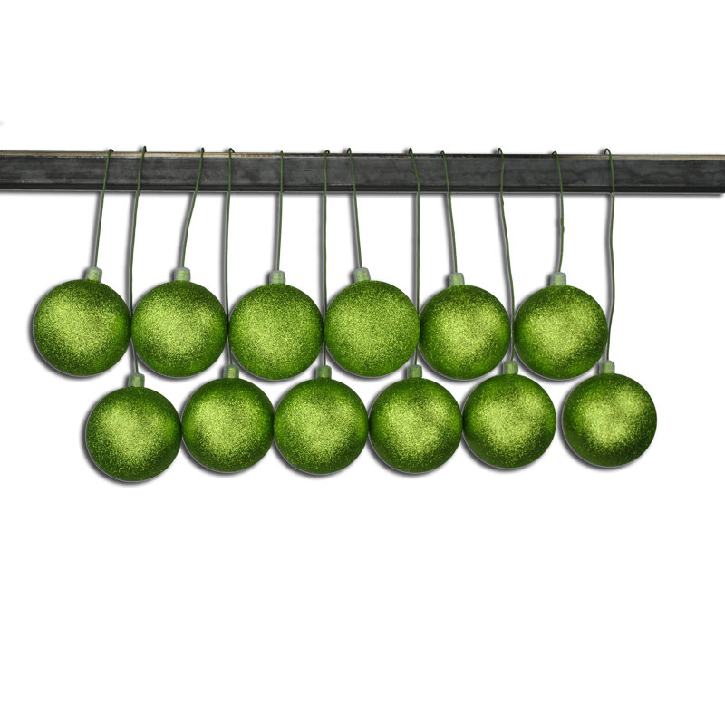Shatterproof Ball Ornament, Vert citron