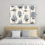 Ensemble de 3 panneaux muraux sur toile - «Where It's Belong» par Florent Bodart pour décoration de salon, de chambre à coucher ou de bureau 