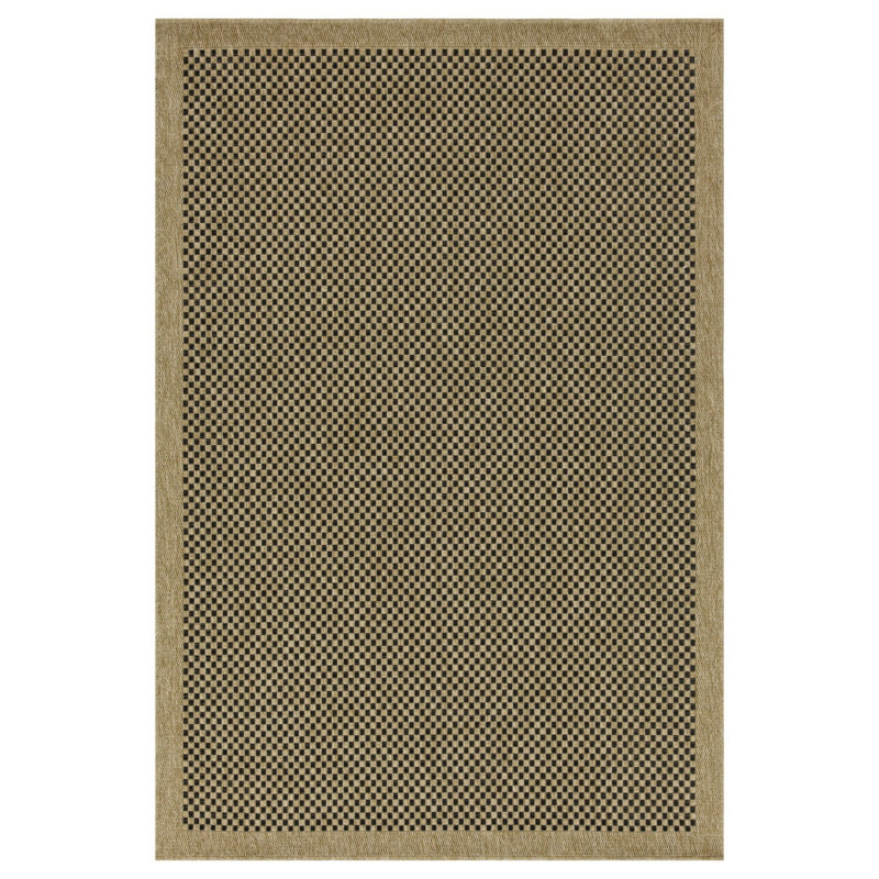 Tapis durable en polypropylène tissé à plat pour une élégance intérieure et extérieure