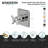 Kingston Brass Single-Handle Wall Mount Three-Way Diverter Valve with Trim Kit-40983154