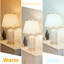 Modern Ceramic Table Lamp With Linen Shade