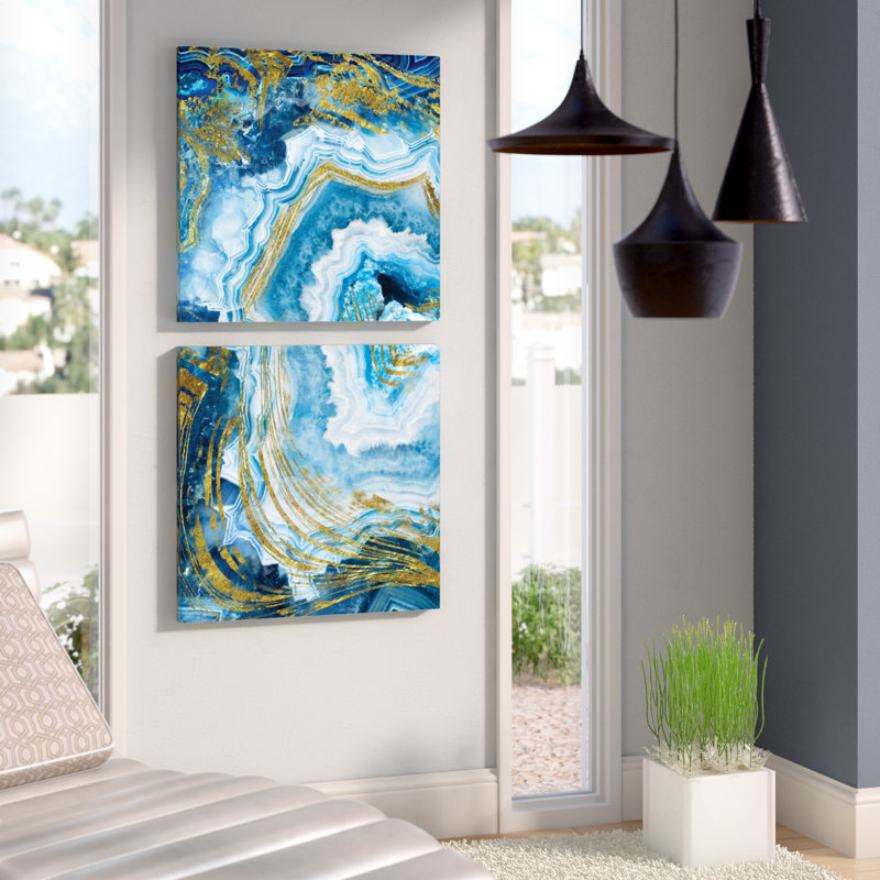 « agate », reproduction d’image multi-pièces sur toile