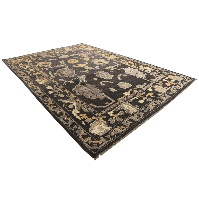 Tapis noir 10 x 14 Pettaway