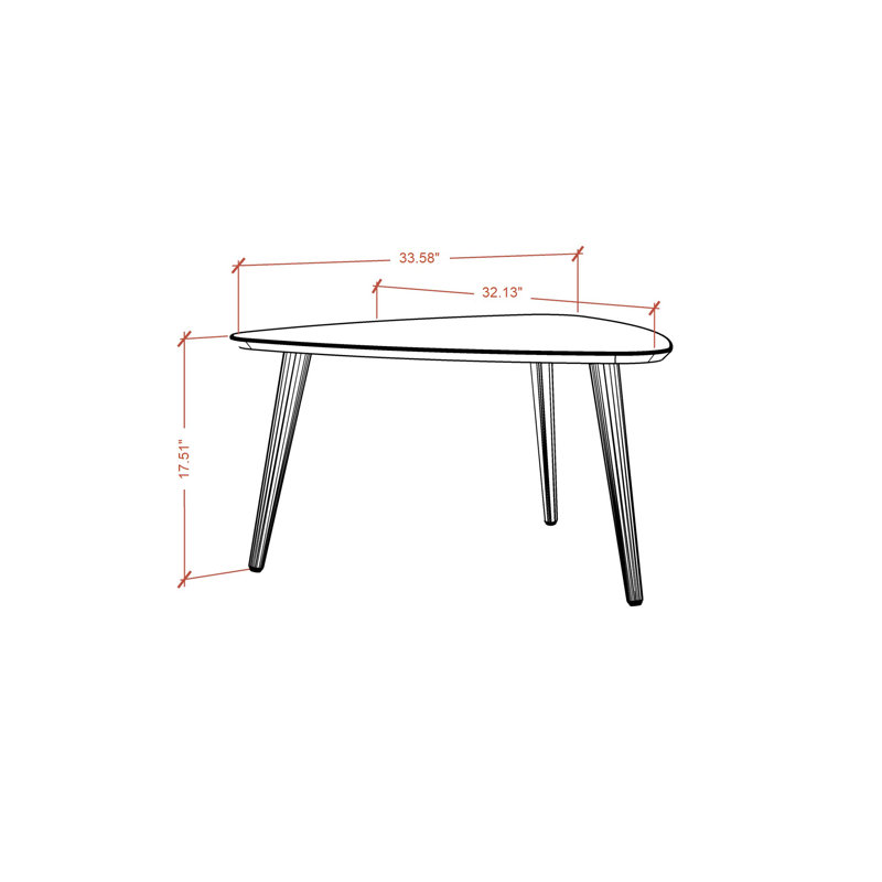 Michaelson Coffee Table, Off White