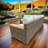 Naples 4-Piece Brown Wicker Aluminum Outdoor Sectional with Cushions-1983018824