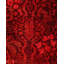 Tapis unique rose, rouge et rouge foncé 2 pi 7 po x 18 pi 6 po Overyed