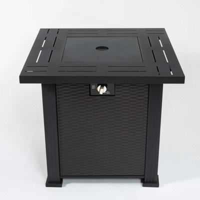 28Inch Square Fire Pit Table