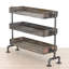 Lakeville 3 Piece Solid Wood Industrial Pipe Shelves