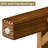 52" Retro Fluted Console Table with 3 Drawers and Scalloped Edge, Sofa Table with Solid Wood Legs for Entryway or Living Room  ,Brown-291704583