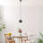Antiquation Metal Chandelier, Adjustable Height 7.9 x 4.8 inches Base Plate, 20 - 43.7 inches Total Height | E27 Socket, Max 40W (Bulb Not Included) | Elegant Lighting Fixture for Dining Room & Living Spaces