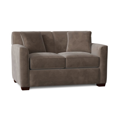 Keaton 60" Square Arm Loveseat with Reversible Cushions by Birch Lane