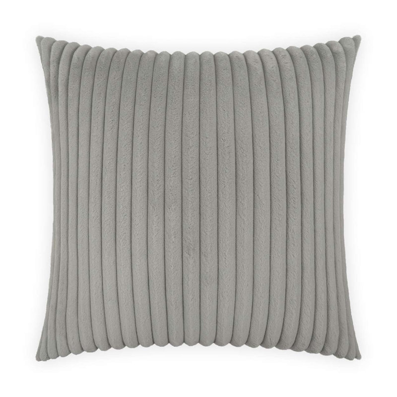 Megga Pillow Cover & Insert, Gray, Square 24"