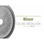 Médaillon de plafond Endurathane Winsor, DO 27 1/2 po x P 4 po x P 1 1/2 po (convient aux auvents jusqu'à 4 po), fini noir de jais peint à la main-28577300