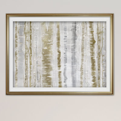 'Meadow Mist' Framed Acrylic Painting Print