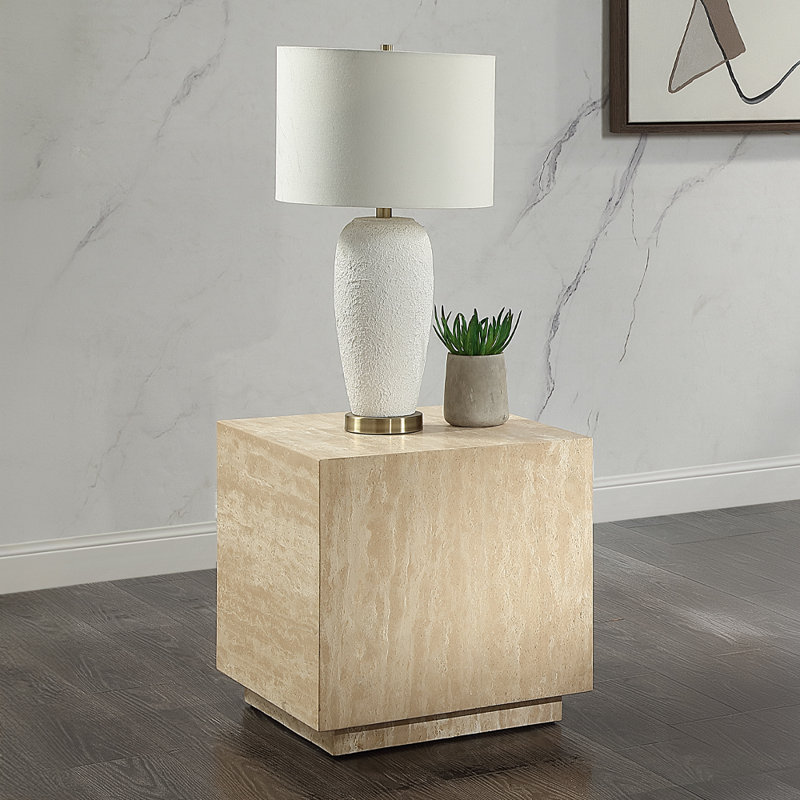 Cirino End Table W/Marble Top