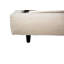 Lit plateforme tapissier Marlene, blanc cassé-72049363