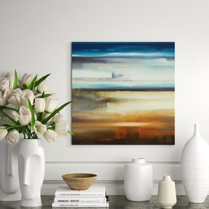 Scape 200 Painting by Chelsea Art Studio, Glass Coat, 24" H x 24" W x 1.5" D
