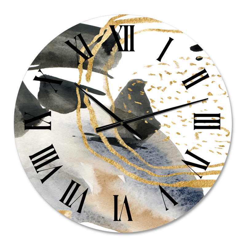 Horloge murale pastel, Surdimensionné