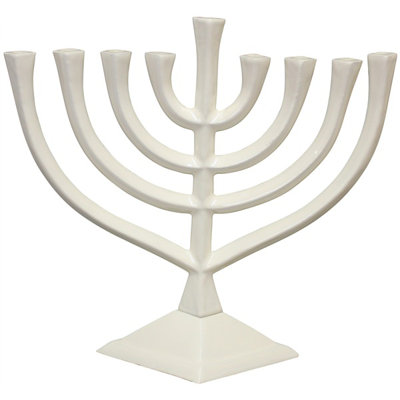 Pewter Menorah