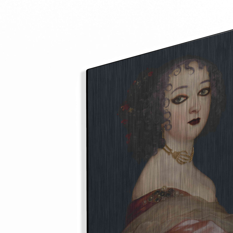 «Gothic Jane II» par Grace Popp, art mural en métal, H 16 po x l 12 po