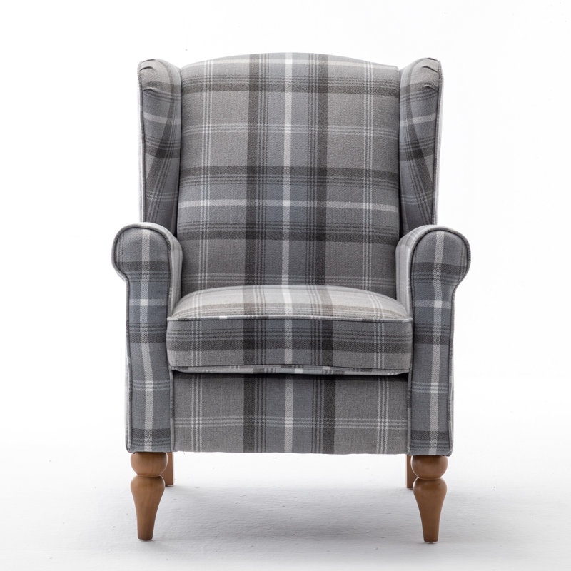 Ponshewaing Upholstered Armchair, Grey