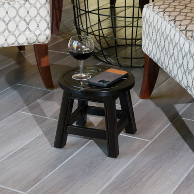 Queen Bee Wooden Step Stool, Hue - Rubberwood, Different Needs , With Feature Rubberwood For Applications