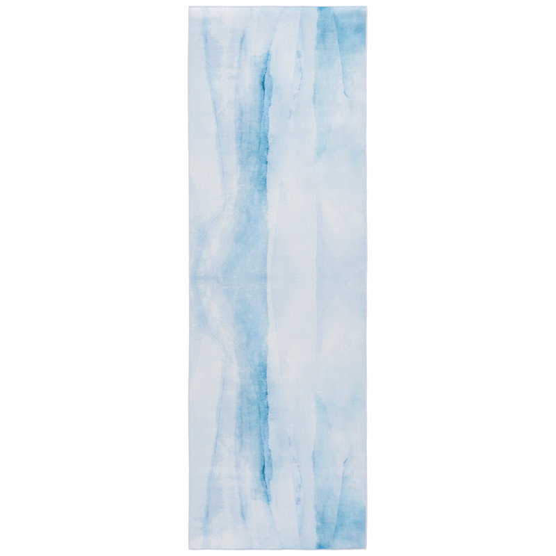 Doleman Performance Machine Washable Abstract Rug, Runner 2'6" x 8'
