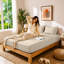 40cm Extra Deep Fitted Sheet - Luxury Microfiber Deep Pocket Bed Sheet Secure Fit-121863300-121863311