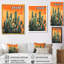 Maricza pastel cactus au lever du soleil II - Cactus, art mural-1393325265-1393325279-1393325278