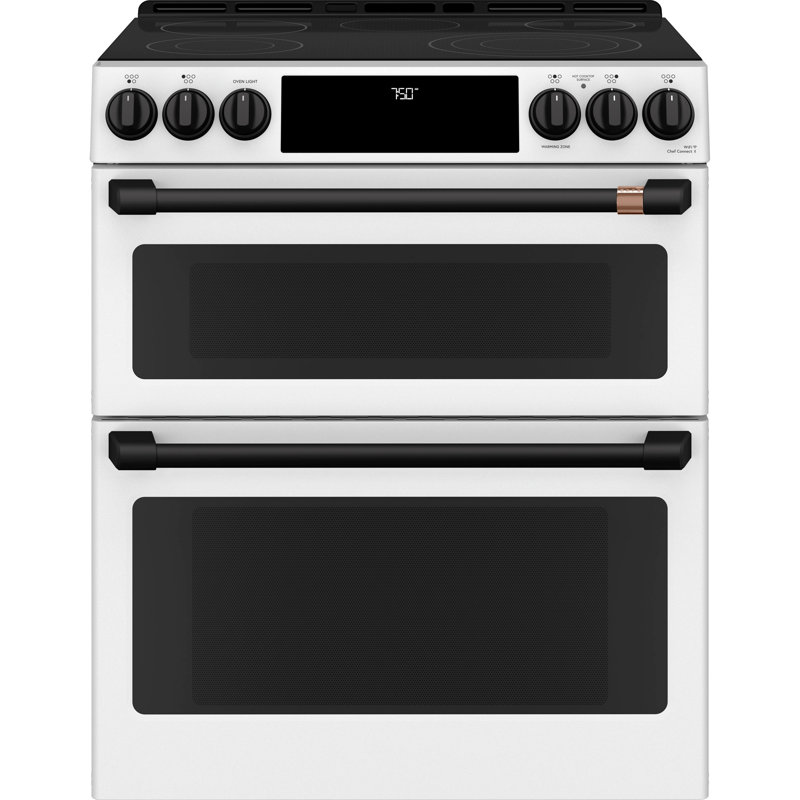 Front Control Electric Range Handle Kit, Flat Black