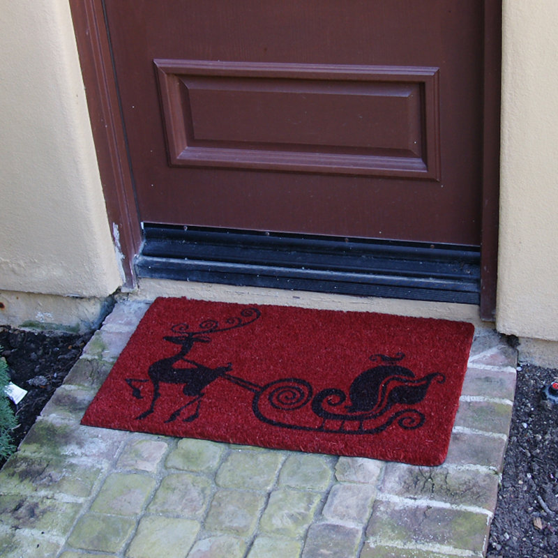 Saladino Non-Slip Christmas Outdoor Doormat