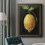 Citron foncé I - peinture sur toile encadrée-690725853
