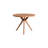 Scandinavian Dining Table & Chairs Set (4 Pieces), Natural Beech Wood, 39.4 x 29.5 x 39.4 inches | 100% Beech Wood & MDF Top | Modern Design, Durable & Stylish for Dining Room or Kitchen, Easy to Assemble
