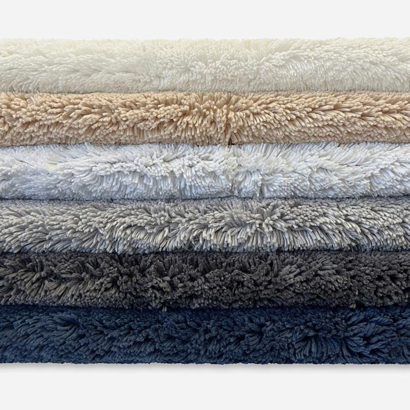 Askey Hotel Deep Pile Bath Mat, White