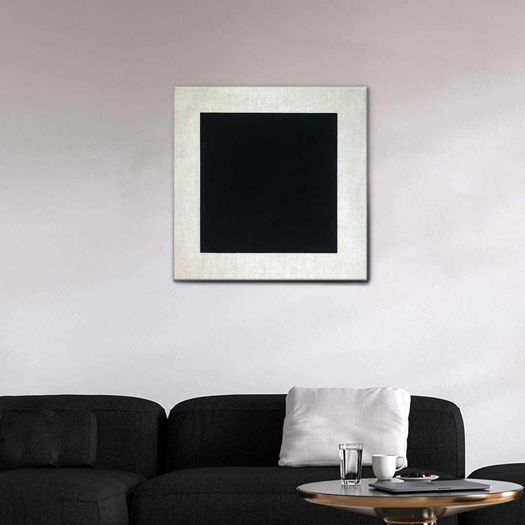 Leinwandbild Black Square von Kazimir Malevic