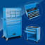 8 Tool Chest With Side Handles - Easy Movement In Garage Metal Lockable Wheels Secure Workshop Storage