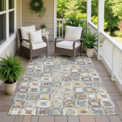 Tapis intérieur / extérieur lavable à la machine Chantille ACN2553